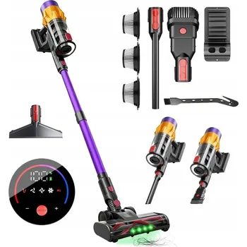 Vysavač VYSAVAČ RUČNÍ TYČOVÝ CYKLONOVÝ BEZSÁČKOVÝ 400W 6V1 MALÝ VÝKONNÝ LEHKÝ