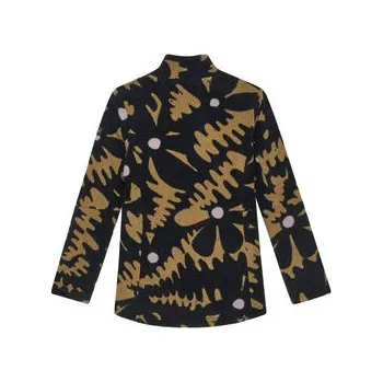 Dámská mikina Roxy Fleecová mikina Windyspirit ERGFT04012 Černá Slim Fit 8_s