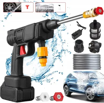Vysokotlaký čistič BEZPRZEWODOWA MYJKA TLAKOVÁ MYČKA S BATERIÍ 12000MAH PRO MYTÍ AUT