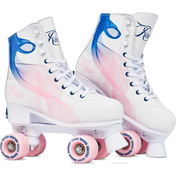 Kolečkové brusle RAVEN Nastavitelné kolečkové brusle Raven Serena 31/34 BÍLÁ|MODRÁ|RŮŽOVÁ