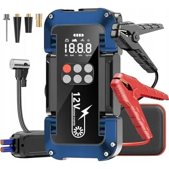 Powerbanka NEXPOWER Powerbanka pro startování auta 4000A, kompresor 150PSI, 26800mAh, 12V, pro dieselové motory