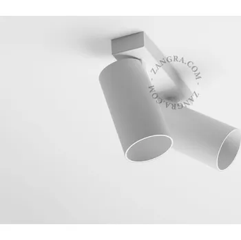 Lampička Nastavitelný dvojitý světlomet ABLETTE LED, bílá - Zangra