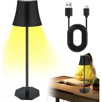 Lampička 3 BARVY SVĚTLA STOLNÍ LAMPA DOTYKOVÁ IP54 PRO RESTAURACE A BARY