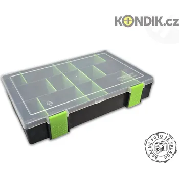 Úložný box Organizér MontiBox 2516 šedý/zelený