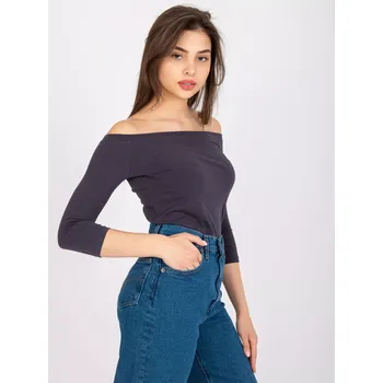 Dámská halenka Halenka RV BZ 4692.22 grafit XS