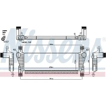 Auto-moto Chladič turba NISSENS 961581