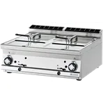 F2/13T-78G - Fritéza pl. dvojitá 0,92 kW/l, 13+13 l bez pod.