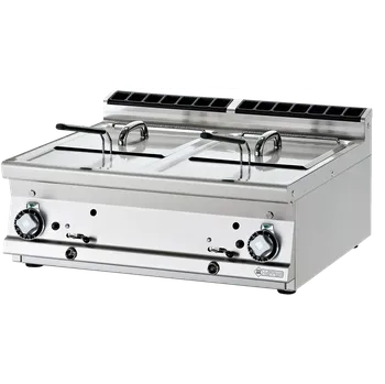 fritéza F2/13T-78G - Fritéza pl. dvojitá 0,92 kW/l, 13+13 l bez pod.