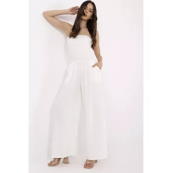 Dámský overall Kombinéza MI KO 271125.80 ecru jedna velikost