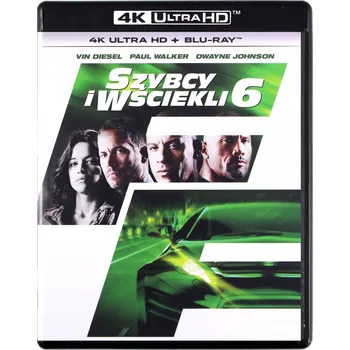 Blu-ray film Szybcy i wściekli 6 Blu-ray disk