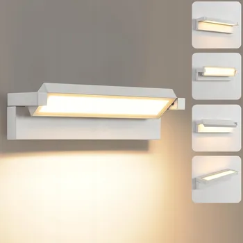 Venkovní osvětlení KUKAK LED Venkovní Lampa 36W IP65 3000K Bílá Otočná 350°