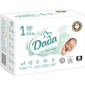 Plena Dada Pure Care Plenky 1 NEWBORN 23 ks 2–5 kg