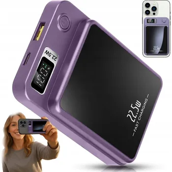 Powerbanka BEZDRÁTOVÁ POWERBANKA 10000MAH 15W+22.5W NABÍJENÍ TYP-C DÁREK