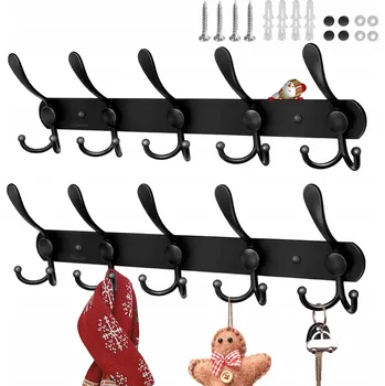 Věšák Stojací věšák nerezová ocel Bedee černý