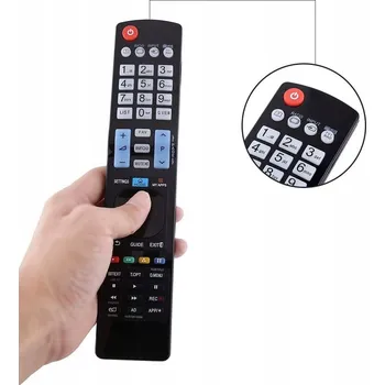 Dálkový ovladač UNIVERZÁLNÍ DÁLKOVÝ OVLADAČ K TELEVIZI KOMPATIBILNÍ NÁHRADA ZA LG AKB73615303 SMART