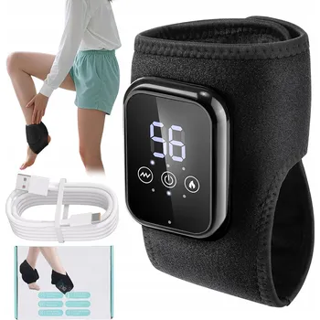 Masážní přístroj MASÁŽNÍ PŘÍSTROJ NA NOHY A KOSTKY S VYHŘÍVÁNÍM, 3 ÚROVNĚ MASÁŽE, ČASOVAČ 15MIN LED USB