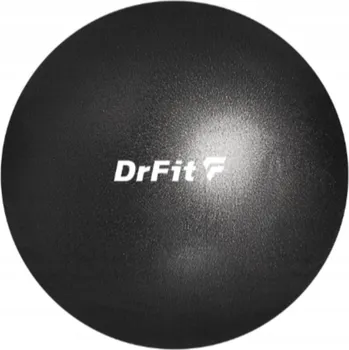 Gymnastický míč Gumový míč na cvičení Pilates, jógy a rehabilitaci 25 cm černý DrFit