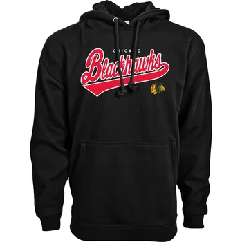 Pánská mikina Pánská mikina Chicago Blackhawks NHL Tail Sweep Hoodie Velikost: M