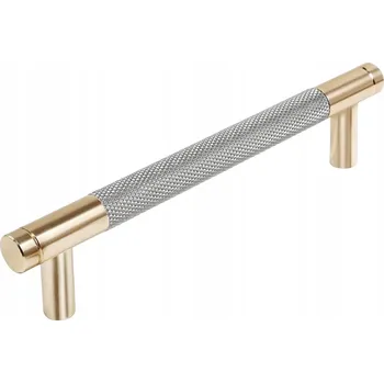 Nábytkové kování Nábytková úchytka klasická zlatá GOLD - zlatá 12,6 x 1,2 x 3,4 cm