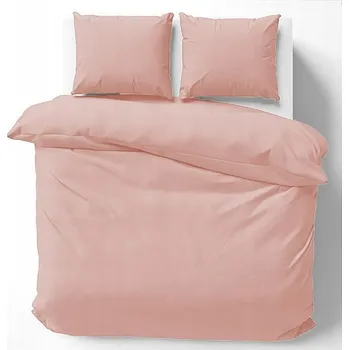 Povlečení SADA POVLEČENÍ MIKROVLÁKNO 160x200 + 2x 70x80 BARVA STARORŮŽOVÁ POVLEČENÍ
