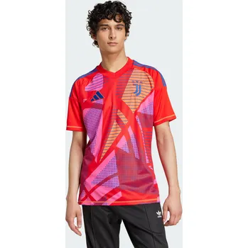 cyklistický dres ADIDAS Dres Juventus 24/25 Short Sleeve Goalkeeper S MODRÁ|ČERVENÁ