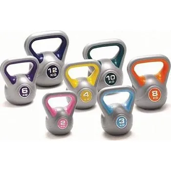 ČINKA KETTLEBELL SEDCO DUAL COLOR - PLAST 4 kg