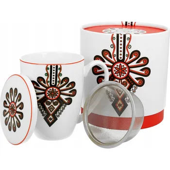 Hrnek Duo Etno porcelán 380 ml