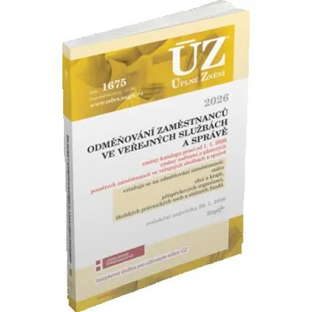 ÚZ č 1675 Odměňování zaměstnanců ve veřejných službách a správě 2026
