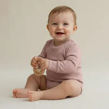 Kojenecký body Baby Service Rostoucí body růžová vzor obdélník Babyservice Vel. 56