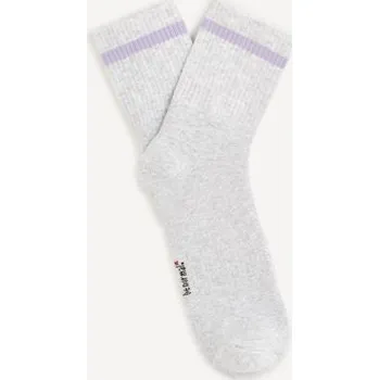 Pánská móda Vysoké ponožky Dihalf Šedá ON