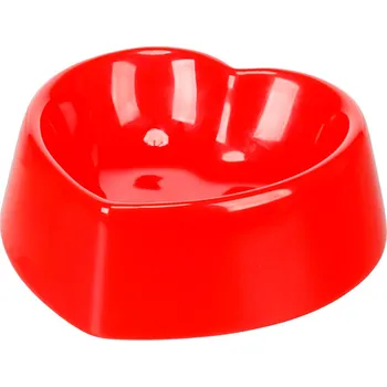 Miska pro psa Flamingo keramická miska srdce 20 cm