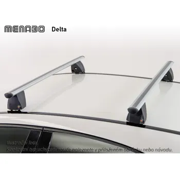 Střešní nosič Mercedes A-Klasse 06/12- HB, Typ W176, Menabo Delta