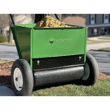 Vertikutátor Bag-A-Nut Profesionální ruční topdresser Earth & Turf Tru-Flo™ 24D