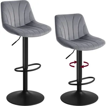 Barová židle Set dvou barových židlí LJB161GN01 (2ks)