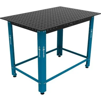 Dílenský stůl Stůl svařovací GPPH DIY 1200 x 800 mm, bez koleček, mřížka 50 x 50, s průměrem děr 16 mm