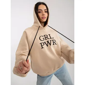 Dámská mikina Dámská mikina EM BL 651 2.14X béžová - FPrice jedna velikost