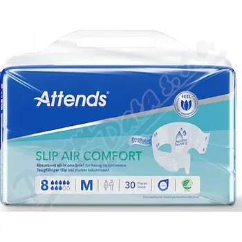 Inkontinenční vložka Kalhotky absorp.Attends Slip Air Comfort 8 M 30ks