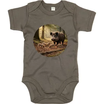 Kojenecký body Dětské body Divočák Velikost: 6-12 m