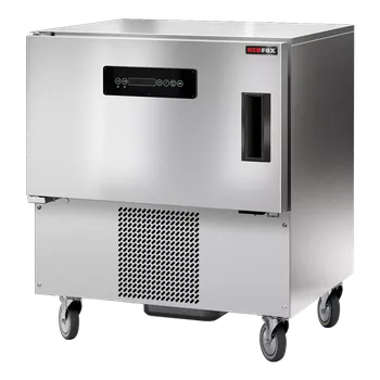 Domácí spotřebič Šoker 5x GN 1/1 s kolečky a LED osvětlením | REDFOX - SHFN 0511 KL LED