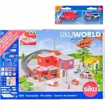 SIKU World Požární stanice s hasičským autem