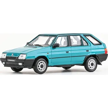 Hračka Škoda Forman 1993 1:43 Zelená Karibská Škoda Forman 1993 - kovový model