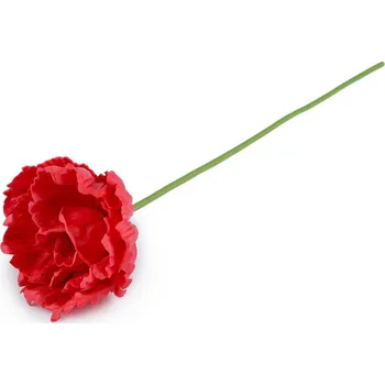 umělá květina Umělý vlčí mák - 2 červená