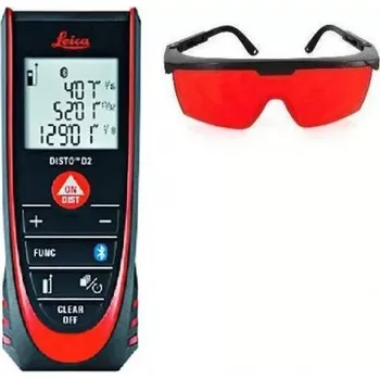 Měřící laser Leica D2 BT + brýle