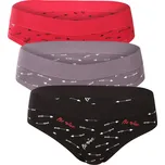 3PACK dámské kalhotky Andrie Valentýn vícebarevné (PS 1098) M Možnost vrácení zboží ZDARMA do 120 dnů!