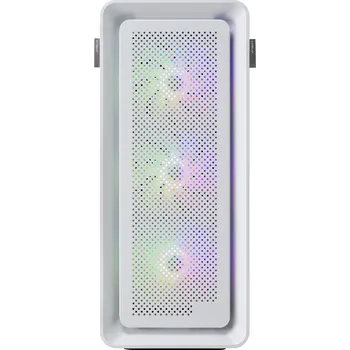 PC skříň FSP CUT593P/Big Tower/Transpar./Bílá