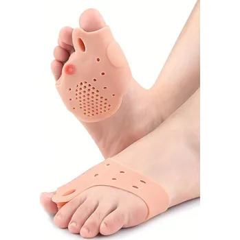 Gelový oddělovač palce s bočním a spodním vyztužením, 2 ks (béžový)