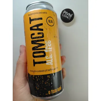 Pivo Kocour Tomcat 0,5% 0,5l