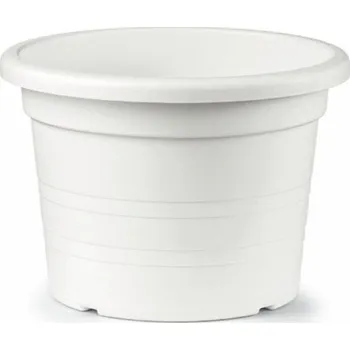 Květináč CILINDRO bílý, 40 cm