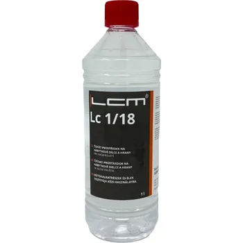 Průmyslové lepidlo LCM čistící prostředek na nábytkové dílce a hrany LC 1/18, neutrální - 1 l