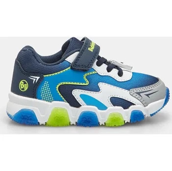 Dívčí tenisky Bubblegummers dětské tenisky se světly modré, vel. 30